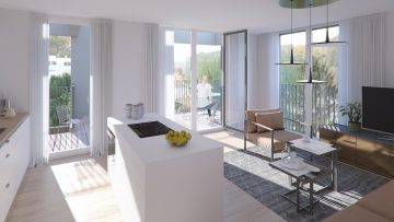 Klosterneuburg: 5-Zimmer-Dachterrassentraum mit Stiftsblick – Top 2.08 – PROVISIONSFREI direkt vom Bauträger –, 3400 Klosterneuburg, Dachgeschosswohnung